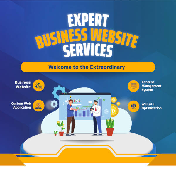 Business website service picture